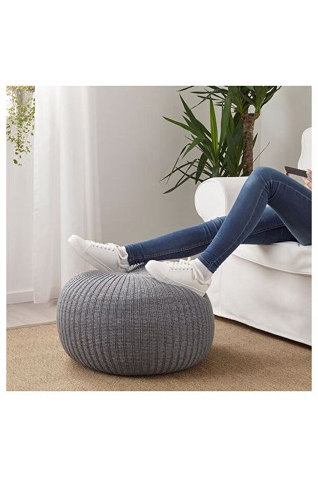 Sandared Puf, Gri - 2