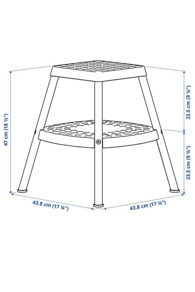 Haddarp basamaklı tabure , turuncu - 3