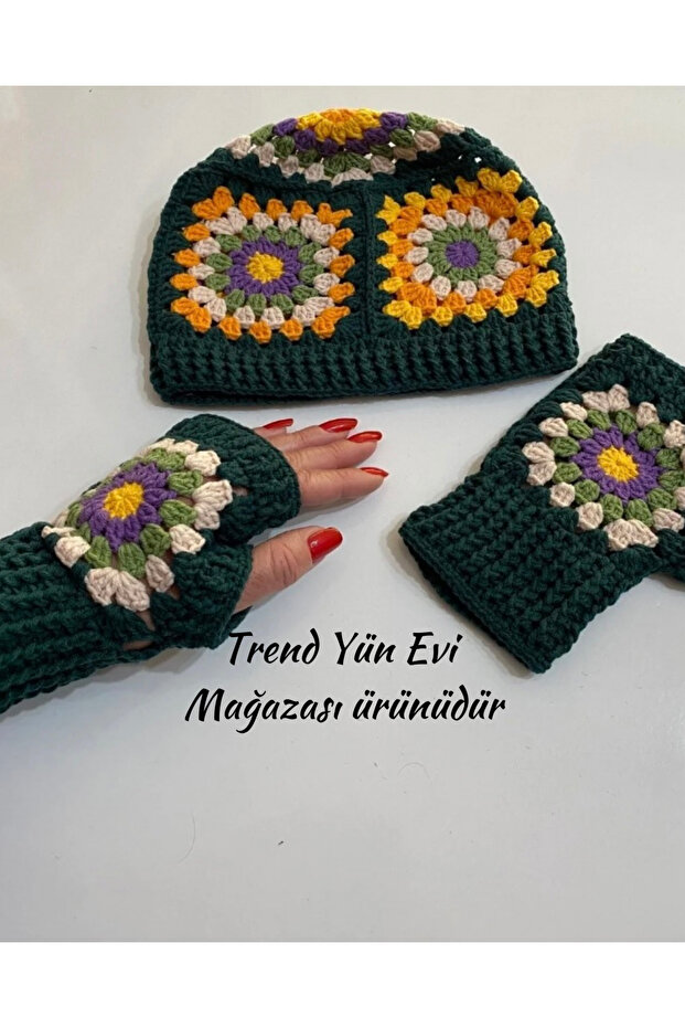 El Örgüsü Eldiven & Bere - 1