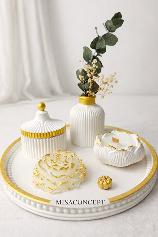 Dekoratif tepsi seti - 1