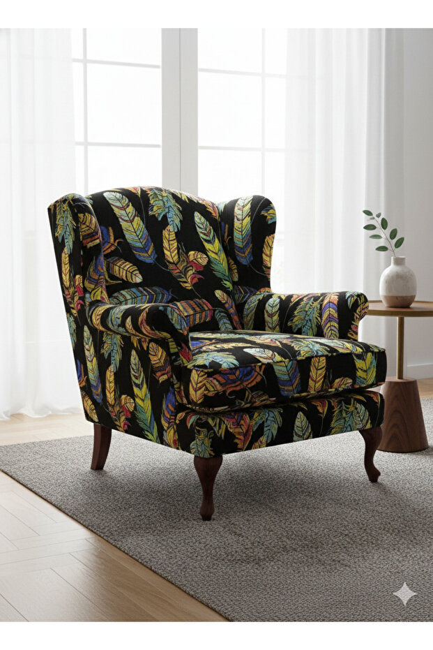 CTL Feather Patterned Fabric - 1