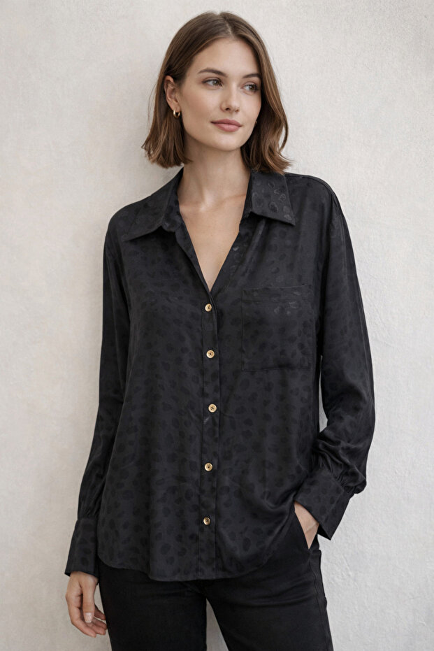 Жакардова блуза - 2