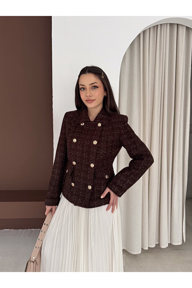 Luxury Double-Breasted Jacket - 3