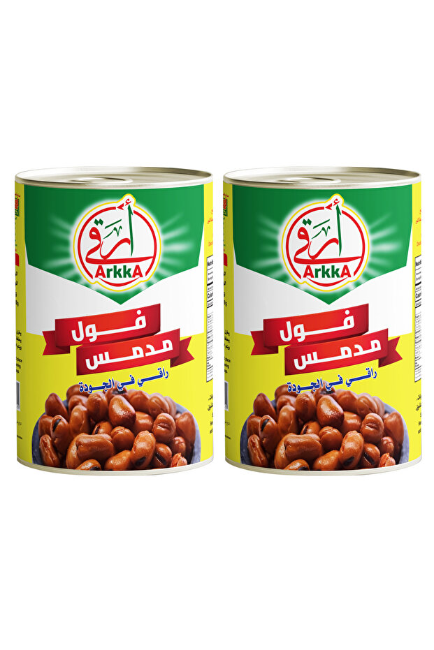 فول مدمس 400x2جم - 2 علب