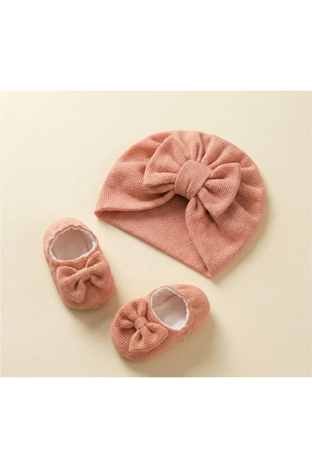 Kız Bebek Bone ve Patik - 3