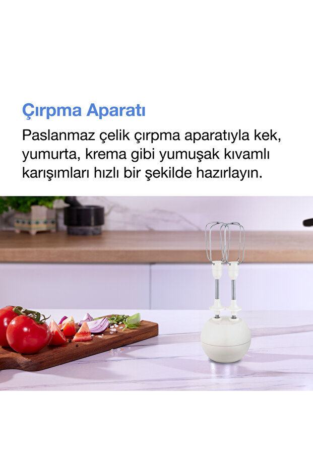 Stor Blender Seti Krem - 6