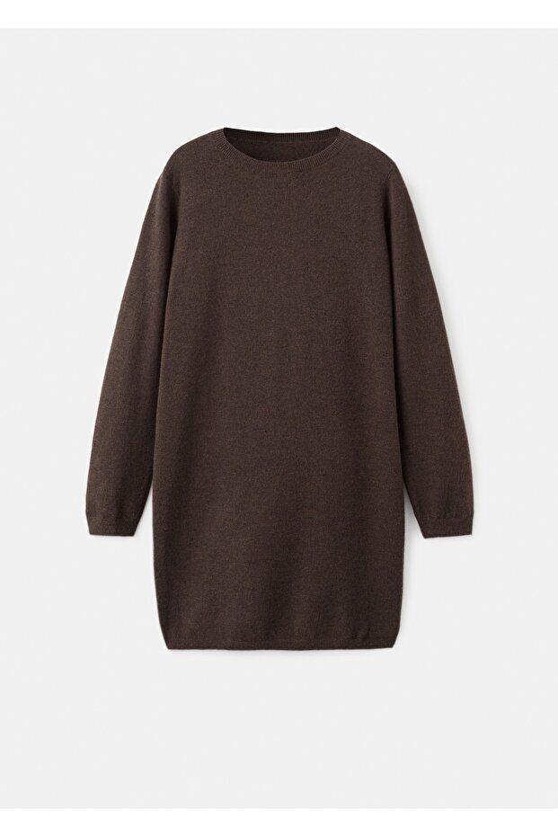 İnce örgü elbise - 3