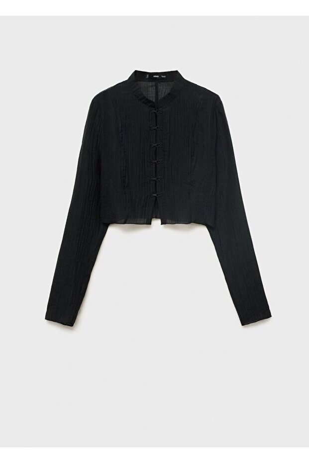 Lyocell bluz alamares - 3