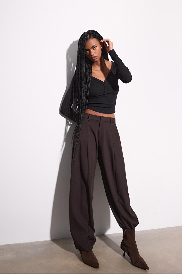 Düğmeli t-shirt - 2