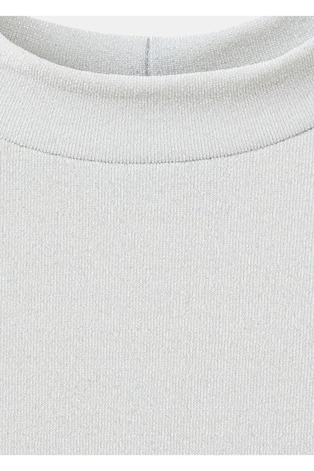 Perkins yakalı simli tişört - 7