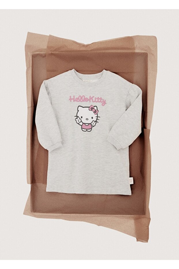 Hello Kitty sweatshirt elbise - 6