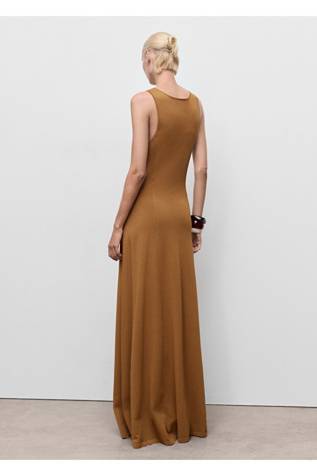 Uzun triko elbise - 4