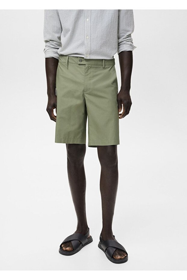 Şort  Nane Yeşili - 1