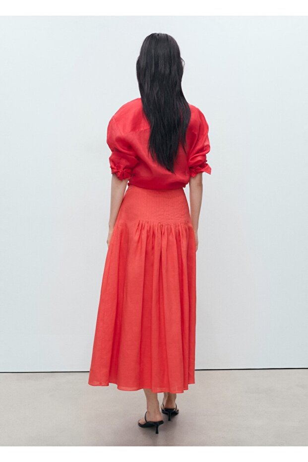 Pileli rami etek - 4