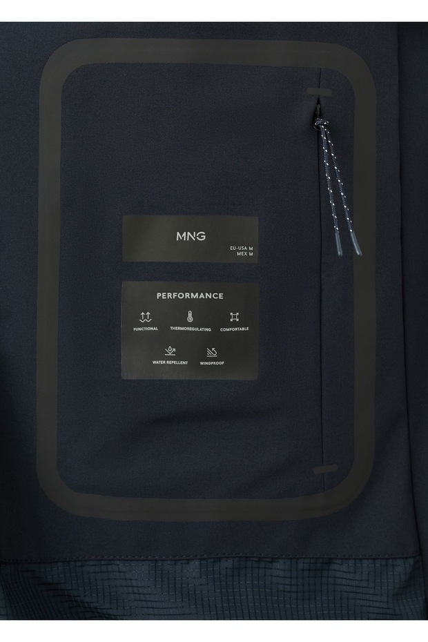 Water repellent bomber ceket - 5