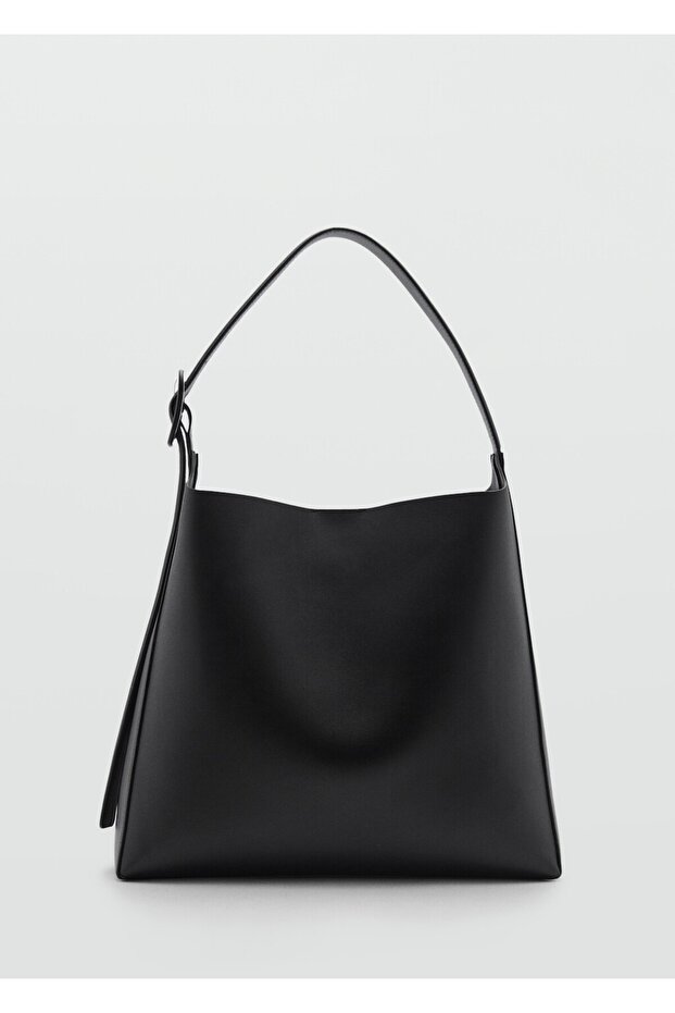 Tokalı bucket çanta - 2