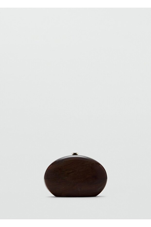 Oval clutch çanta - 3