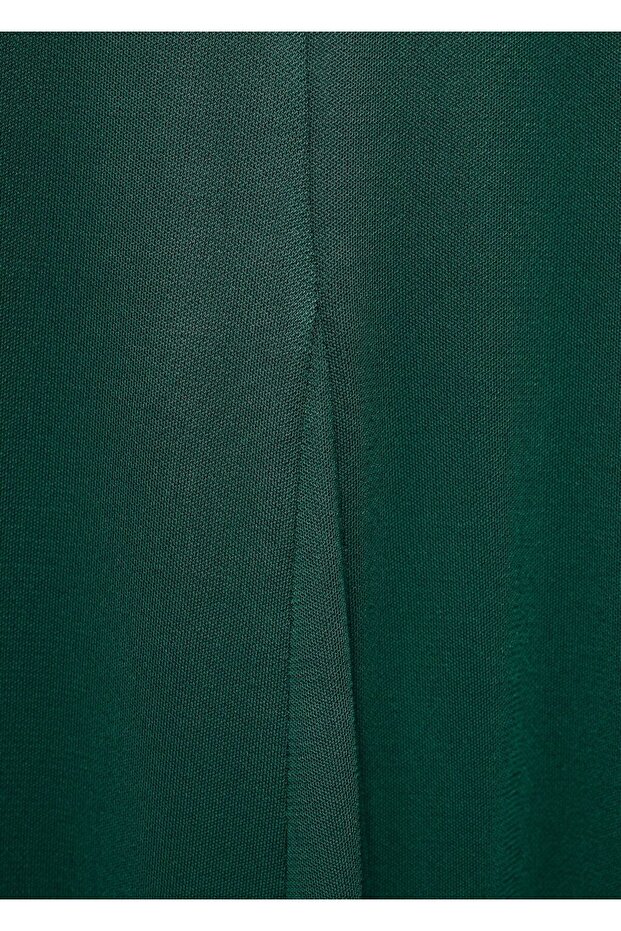 Godeli midi elbise - 7