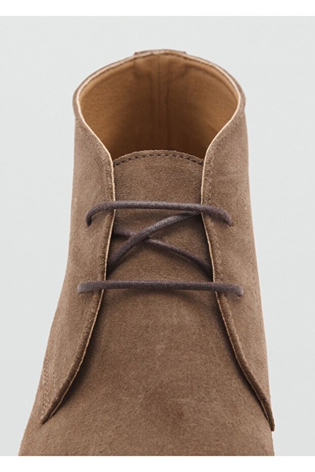 Süet deri yarım bot - 3