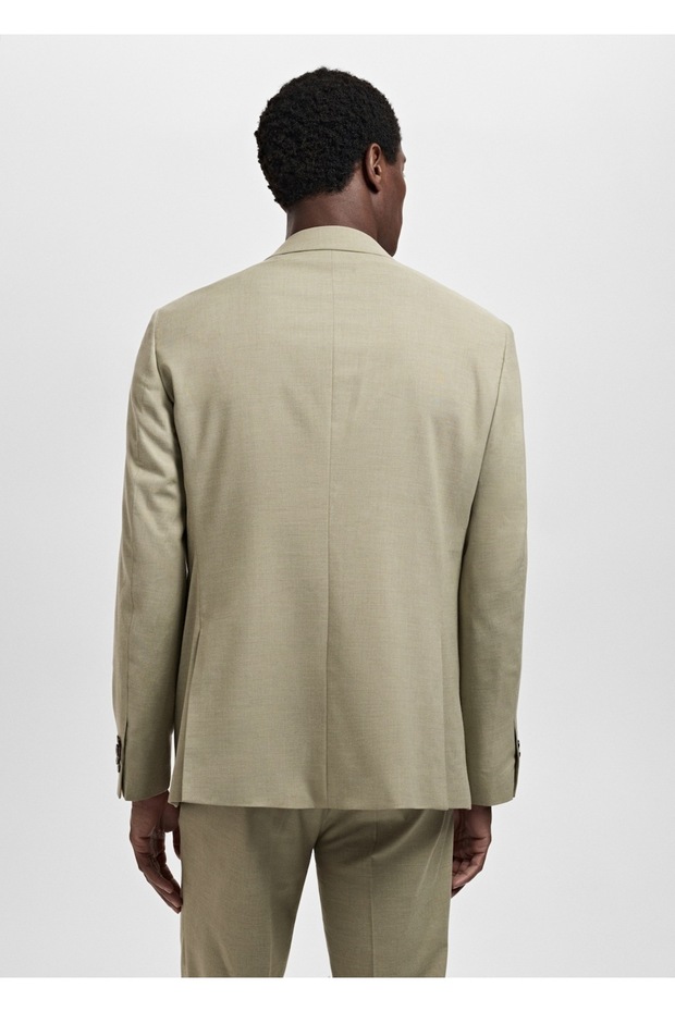 Slim fit Milan kumaş blazer ceket - 4