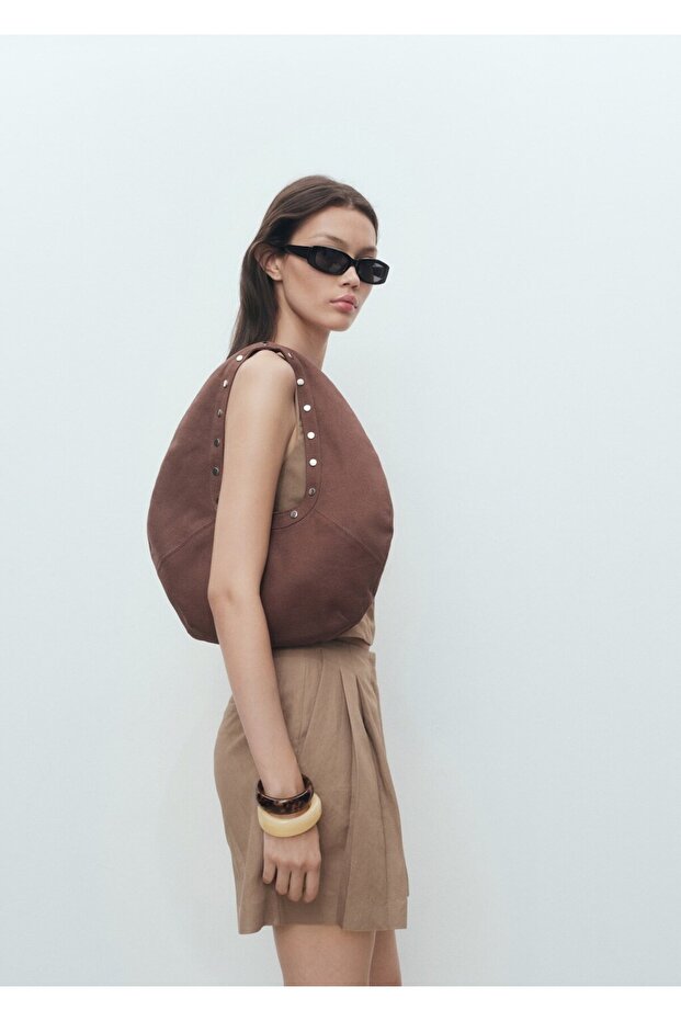 Keten bermuda şort - 6