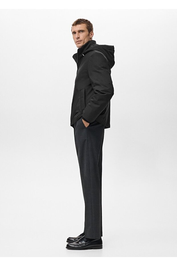 Su itici kapitone ceket - 7