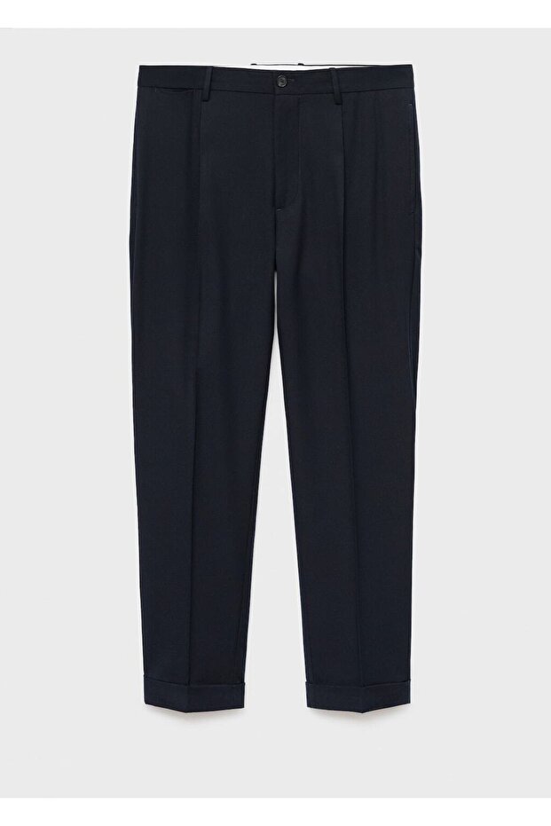 Regular kesim pensli pantolon - 3