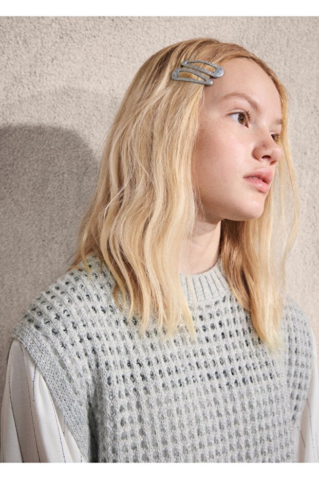 Lureks payetli yelek - 7