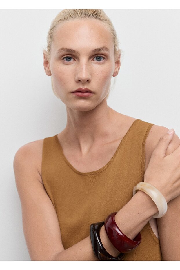 Uzun triko elbise - 7