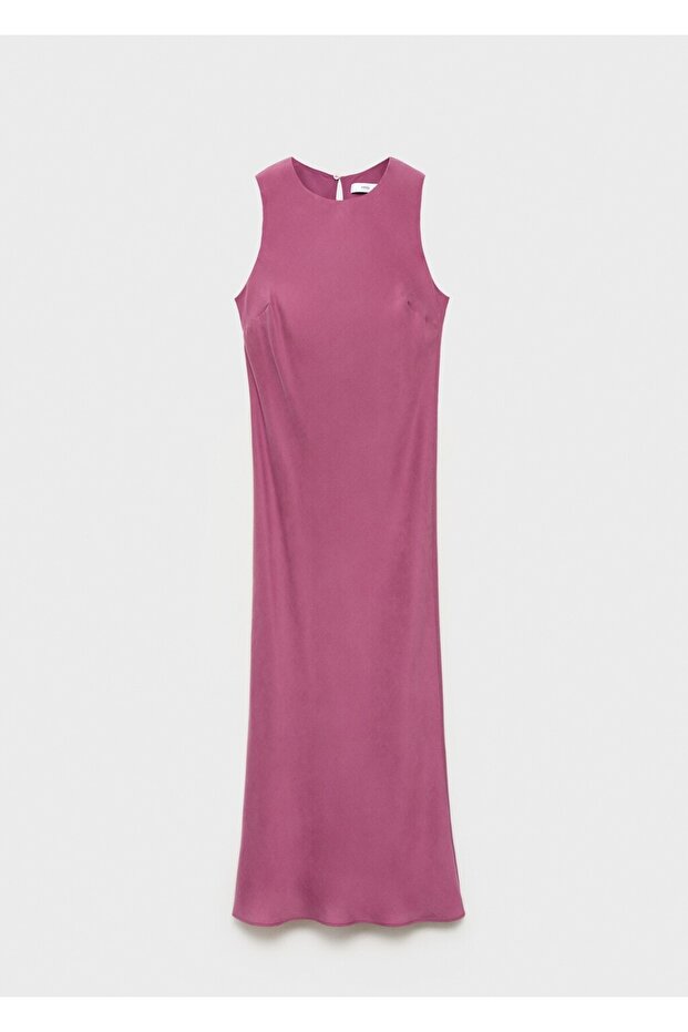 Uzun modal elbise - 3