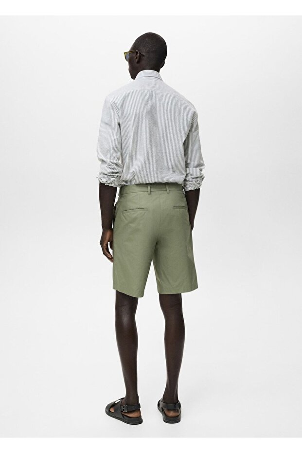 Şort  Nane Yeşili - 4