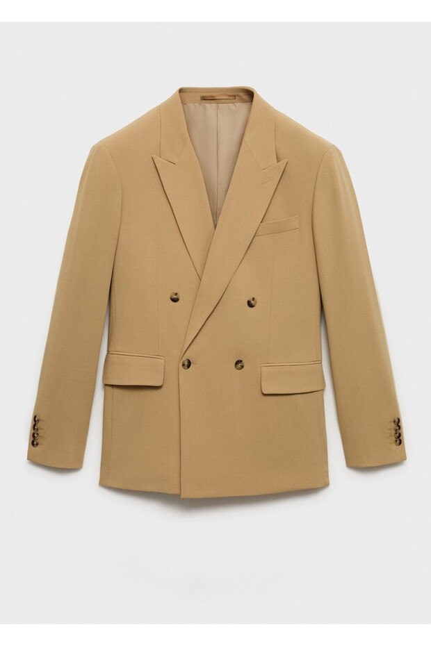 Boston regular fit kruvaze blazer ceket - 3