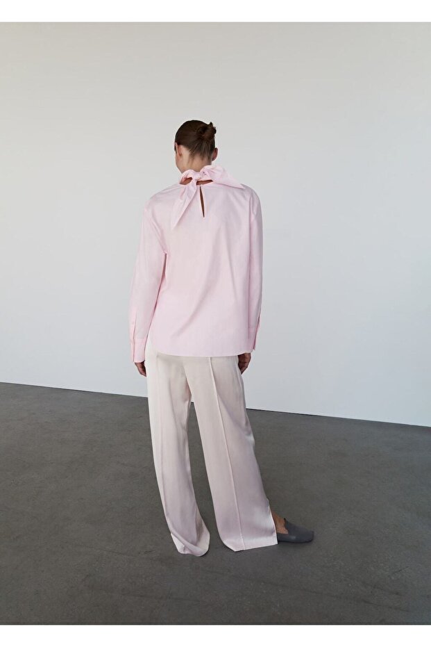 Mendilli poplin bluz - 4