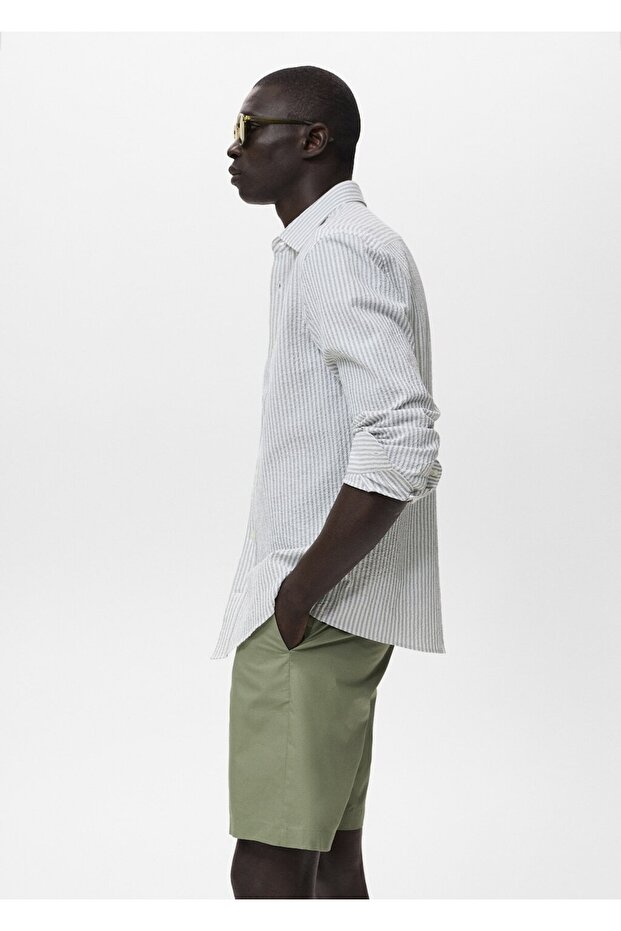 Şort  Nane Yeşili - 7