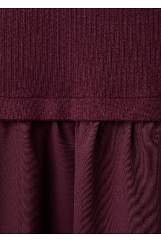 Huni yaka elbise - 5