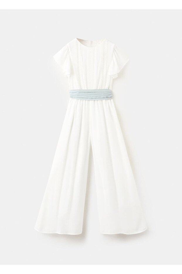 Volanlı uzun tulum - 1