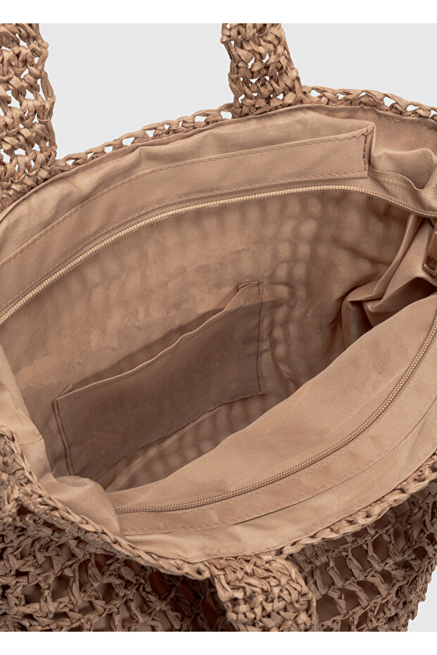 Hasır Omuz Çantası - 3