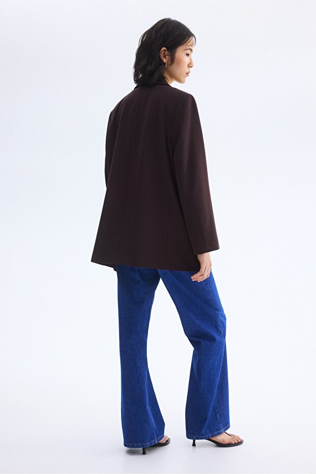 Lyocell Karışımlı Blazer - 4