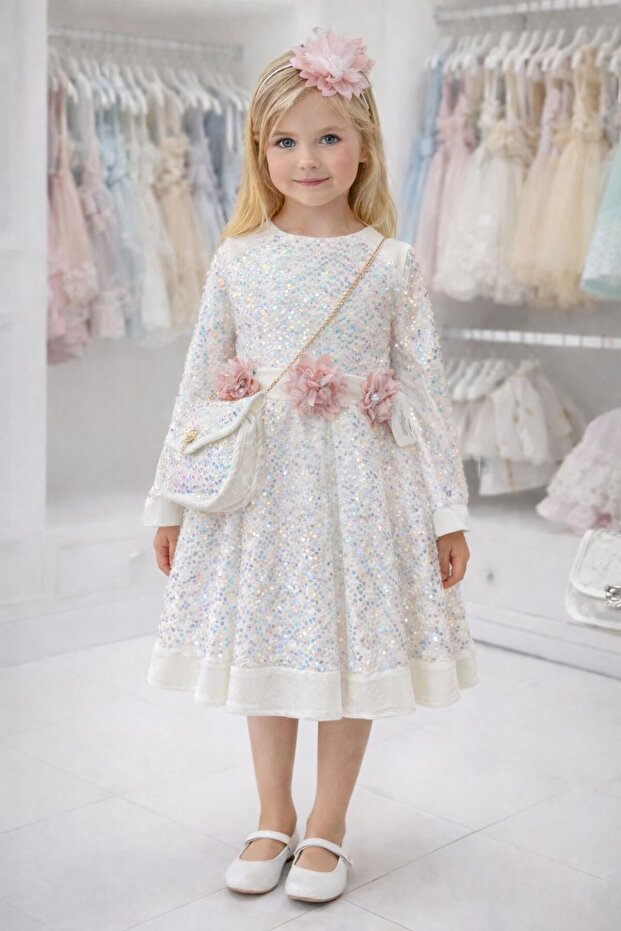 GIRL'S SEQUIN DRESS
