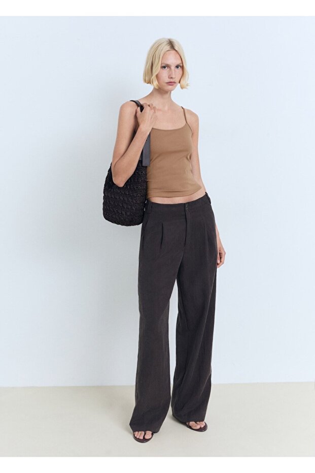 İnce askılı bluz - 2