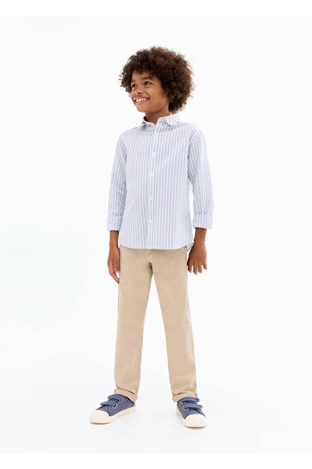 Chino Trousers Without Patterns - 1