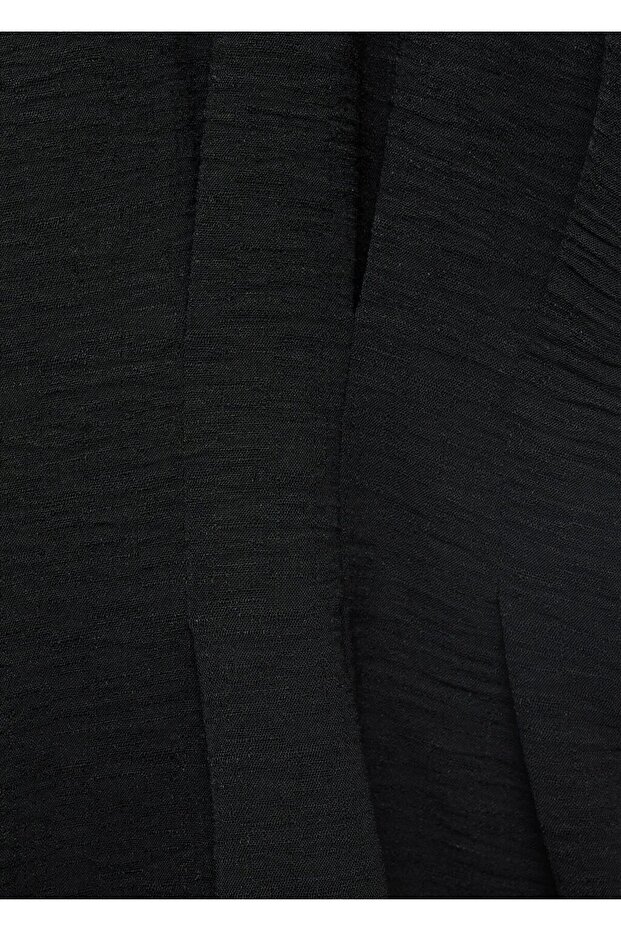 Kısa kollu peplum bluz - 8