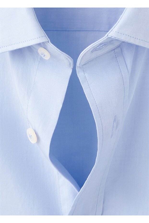 Regular fit %100 pamuklu gömlek - 8