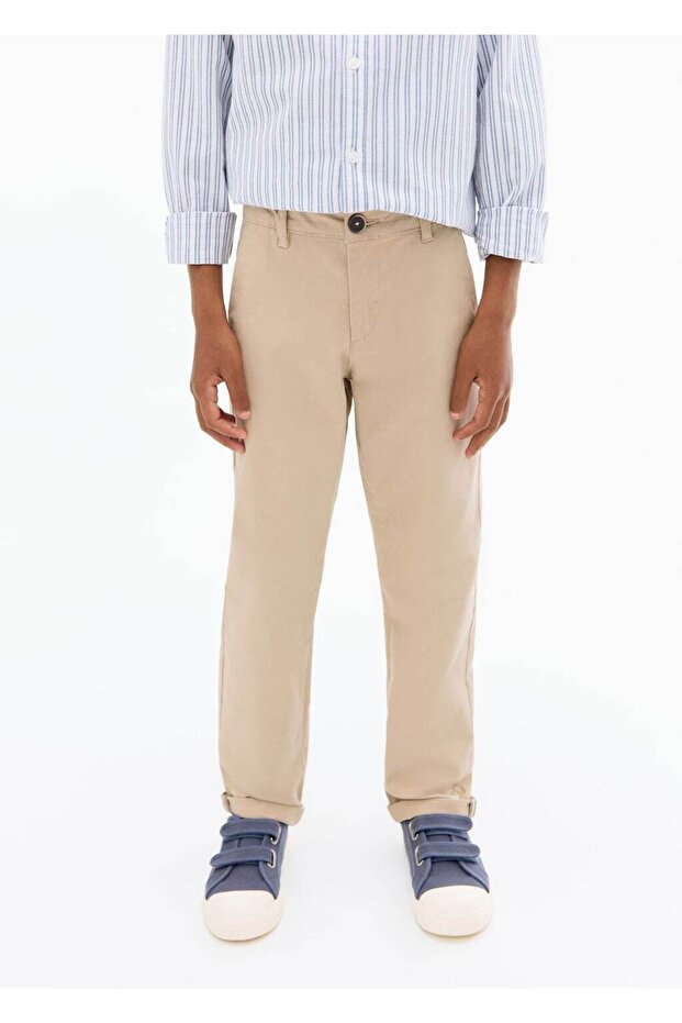 Chino Trousers Without Patterns - 6