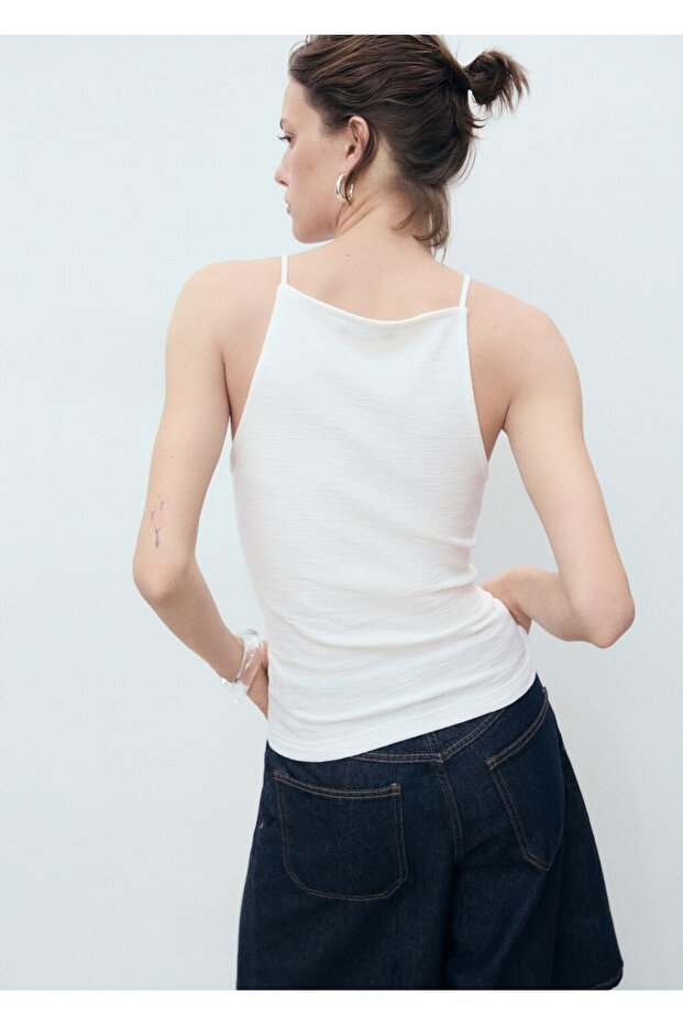 Tığ aplikeli bluz - 4