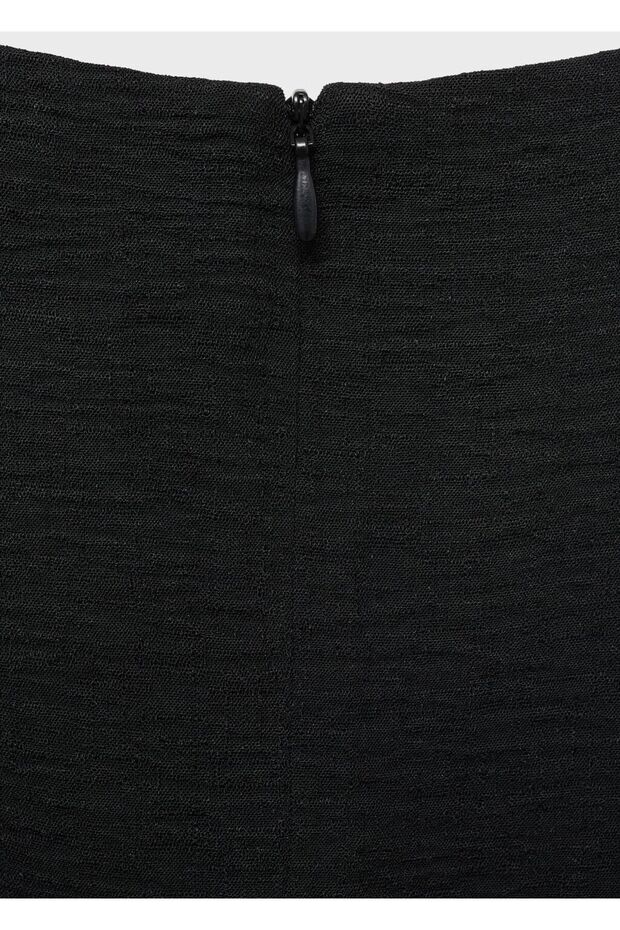 Kısa kollu peplum bluz - 5