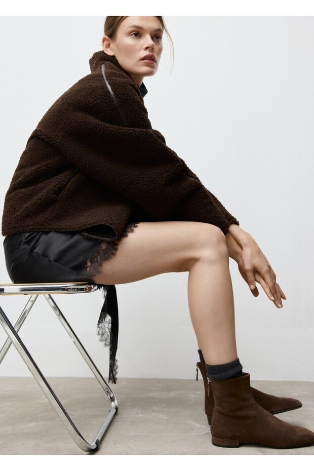 Yuvarlak burunlu süet bot - 2