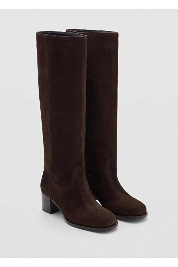 Topuklu süet bot - 1