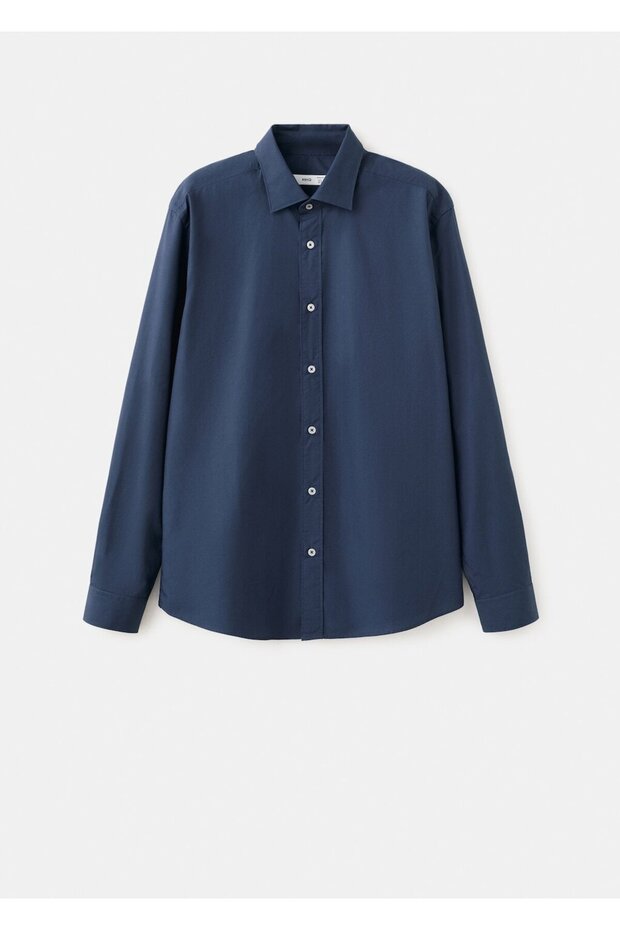 Regular fit %100 pamuklu gömlek - 3