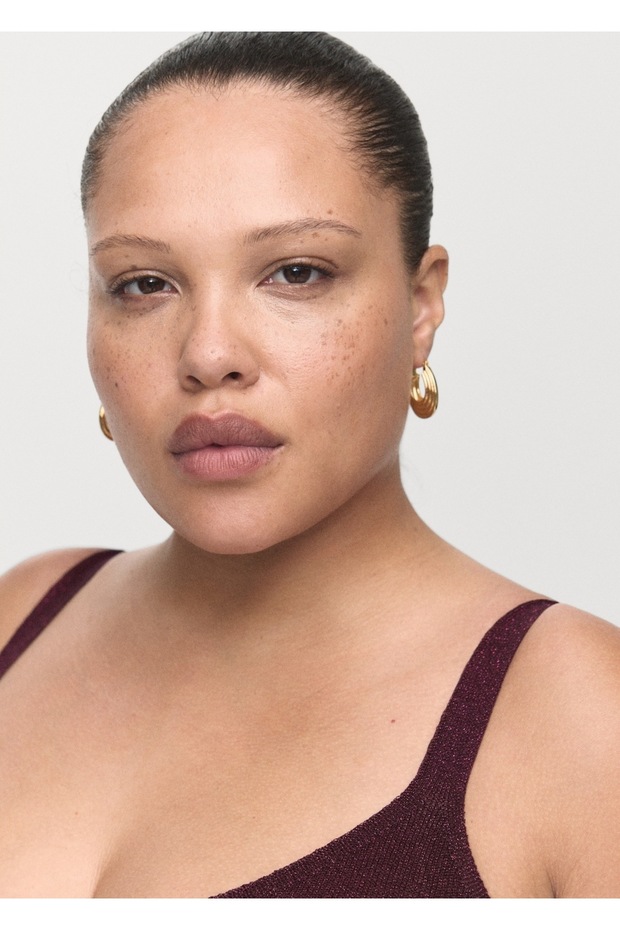 Lureks V yaka triko bluz - 8